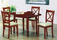 Стол STW-1238 106/135х80х75 + стул Ethic(4)