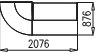 ВАРИАНТ №4 Соната (Sonata) 2076х876