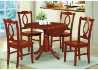 Стол STW 1182 105(60+22,5+22,5)х75 + cтул Roberta(4)