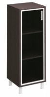 Борн Шкаф для документов левый, дверь в алюминиевой раме 48x45x131