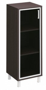 Борн Шкаф для документов левый, дверь в алюминиевой раме 48x45x131