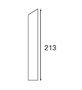 SIRIUS POS/SIR Накладки для шкафа L+R 5x8x213