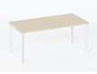 ALBA Стол L200 бел.опоры 200x90xh76