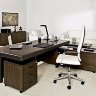 SELECTA WALNUT (стол+брифинг+тумба+шкаф для документов+гардероб) ПОД ЗАКАЗ 3