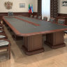 ВАШИНГТОН (WASHINGTON) (стол+брифинг+тумба+шкаф для документов+гардероб)