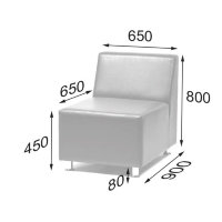 Куб (Cube)  650 х 900 х 800