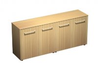 REVENTON Шкаф для документов низкий закрытый( стенка из 2 шкафов) 184x46x81