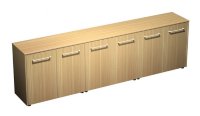 REVENTON Шкаф для документов закрытый средний(стенка из 3 шкафов) 274x46x120