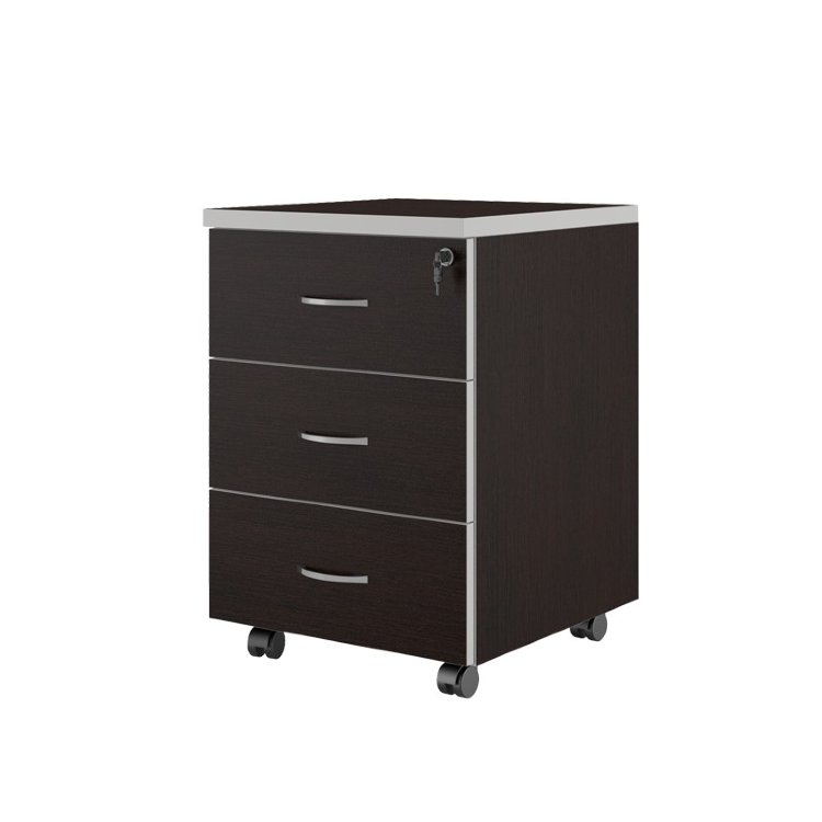 ZOOM Тумба подкатная с 3 ящиками 43x47x64,2