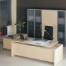 REVENTON (РЕВЕНТОН) (стол+брифинг+тумба+шкаф для документов+гардероб) 