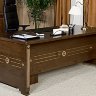  IMPERIAL (ИМПЕРИАЛ) (стол+брифинг+тумба+шкаф для документов+гардероб)
