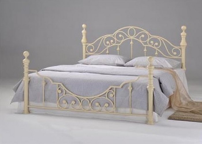 Кровать Н 9203 бежевая 168х218х128